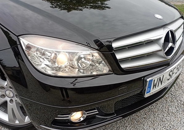 Mercedes-Benz Klasa C cena 36900 przebieg: 176000, rok produkcji 2007 z Augustów małe 704